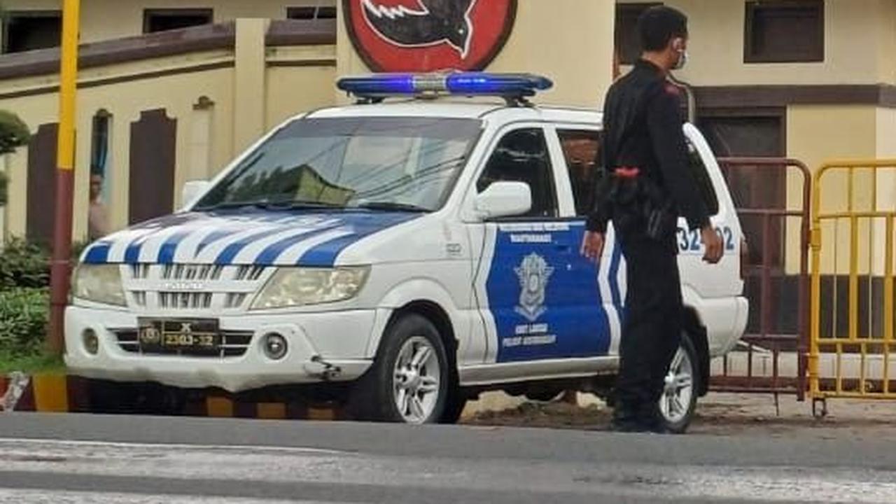 Foto-Foto Kondisi Kantor Subdensi Pom Detasemen I Polda Jatim Usai Terjadi Ledakan