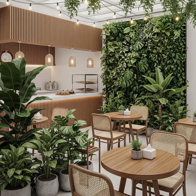 Desain Warung Ayam Geprek Minimalis