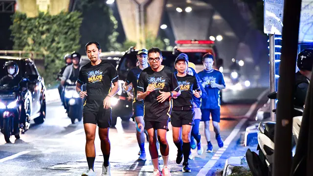 Kegiatan Lari Ultra Marathon 57 KM dalam Rangka HUT Perum BULOG ke-57