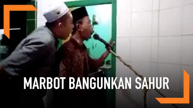VIDEO: Cara Marbot Bangunkan Warga Sahur Ini Bikin Emosi