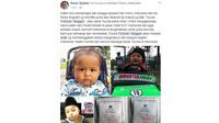 Bayi bernama Toyota Fortuner Tangguh berasal dari Pekanbaru (FB Cherry Indryanto)