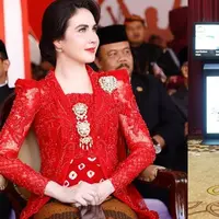 Potret Arumi Bachsin kenakan kebaya merah (credit: instagram/arumibachsin_94)