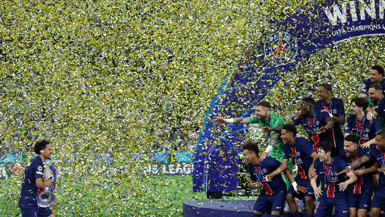 FOTO: PSG Cetak Sejarah Juara  Liga Champions 2024/2025