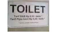 Tarif Toilet Umum Ini Bikin Geleng-geleng Kepala, Harus Mikir Keras (sumber:Instagram/ngi_gis_palembang)