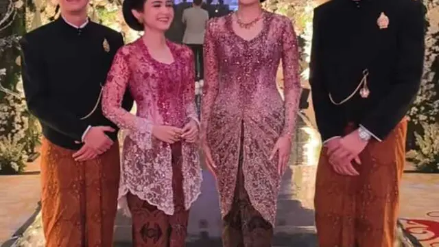 Detail Kebaya Syifa Hadju di Acara Ngunduh Mantu Al & Alyssa/Instagram @fadlan_indonesia