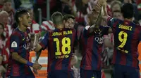 Lumat Bilbao, Barcelona Kampiun Copa del Rey Musim 2014/2015