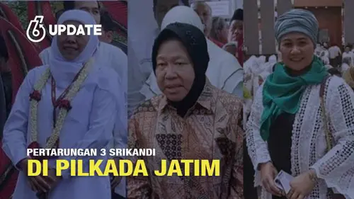 Pertarungan 3 Srikandi di Pilkada Jatim 2024