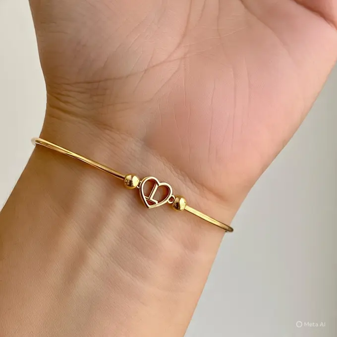 Model Gelang Inisial Nama
