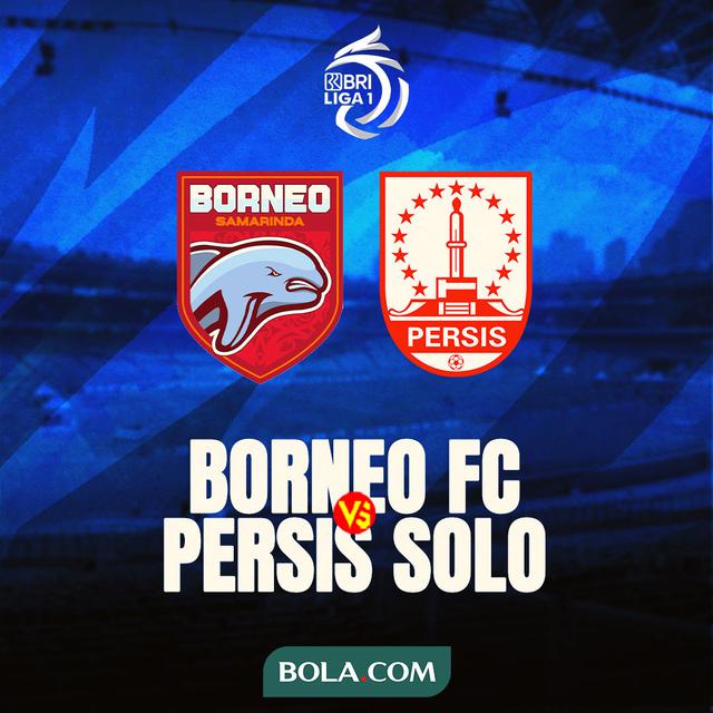 BRI Liga 1 - Borneo FC Vs Persis Solo