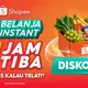 Shopee luncurkan belanja instant 1 jam tiba untuk penuhi kebutuhan harian pengguna. Nikmati juga promo diskon 50% untuk berbelanja kebutuhan harian, mulai dari makanan segar, makanan beku, obat-obatan hingga perlengkapan lainnya di Shopee. / Foto dok Shopee.
