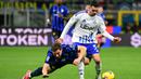 Unggul 1-0 atas Como, Inter Milan tampil semakin percaya diri. (Piero CRUCIATTI/AFP)