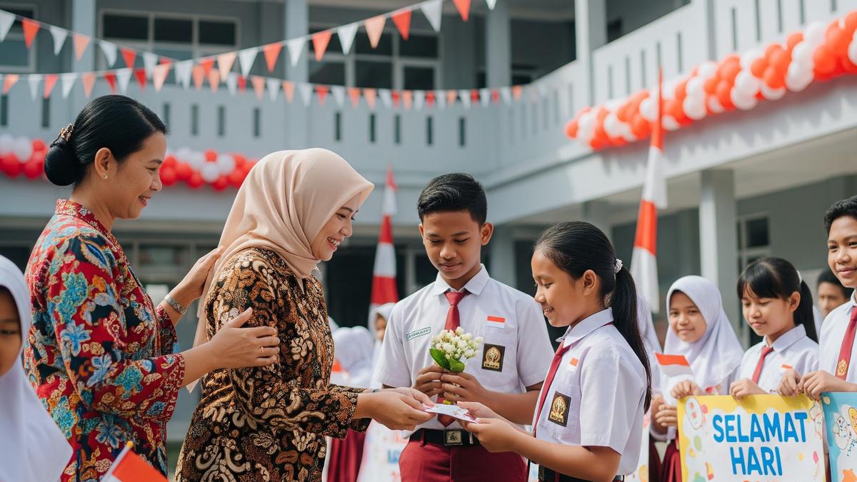 Susunan Upacara Hari Guru 2025 Resmi dan Siap Digunakan di Sekolah, Lengkap Sesuai Prosedur