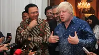 Dalam lawatannya, Walikota London Boris Johnson melontarkan pujian terhadap DKI Jakarta.