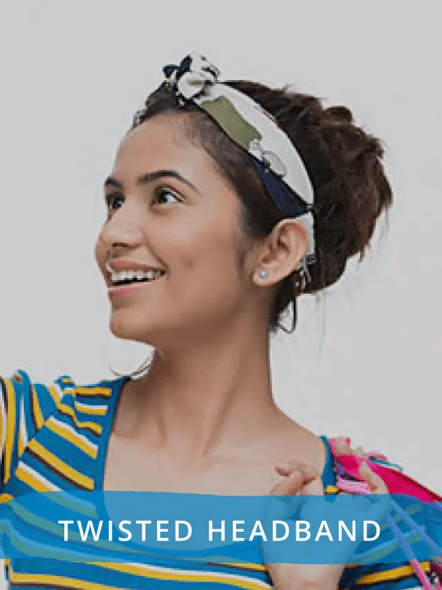 Gaya Rambut Twisted Headband (Tangkapan Layar/Richfeel.com)