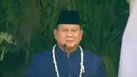 Pimpin Upacara HUT ke-81 RI, Prabowo Ajak Doakan Warga Terdampak Bencana