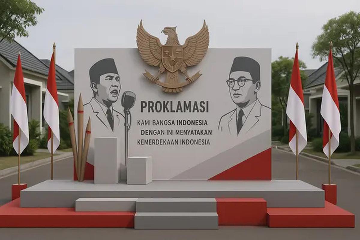 8 Dekorasi Panggung 17 Agustus Simple Elegan untuk Acara di Desa hingga Perumahan
