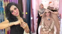 6 Momen Ria Ricis Bantu Pakaikan Hijab ke Kak Jill, Terkejut Lihat Cermin (IG/jillshine YT Ricis Official)