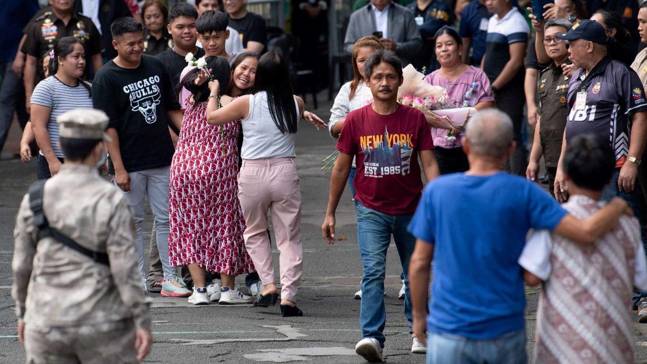 Mary Jane Veloso tiba di Filipina