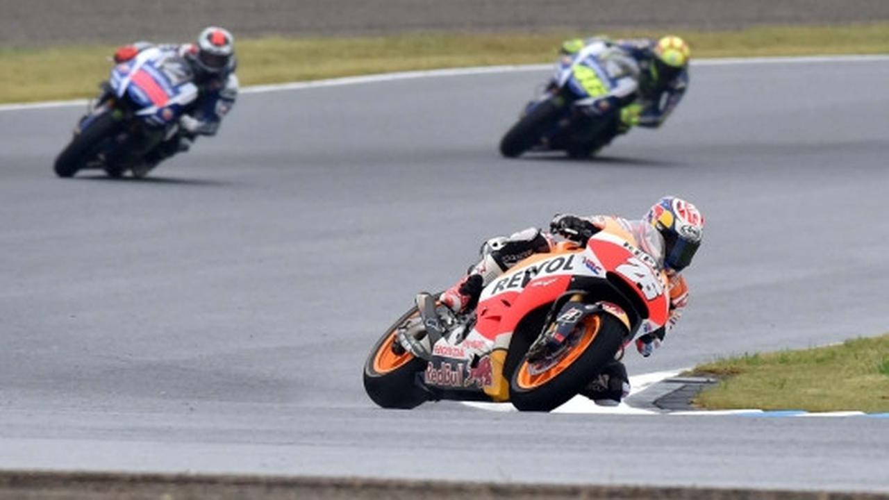 Aksi Dani Pedrosa jadi yang tercepat di sirkuit Motegi