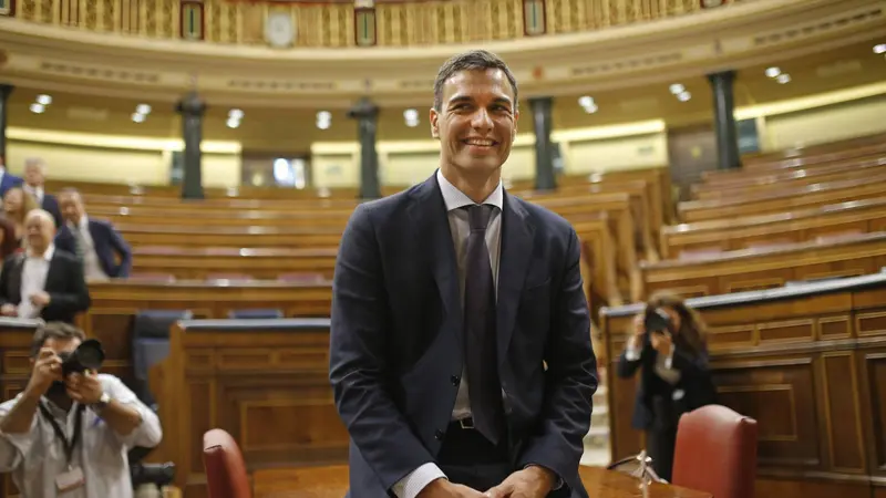 Perdana Menteri Spanyol Pedro Sanchez (AP/Francisco Seco)