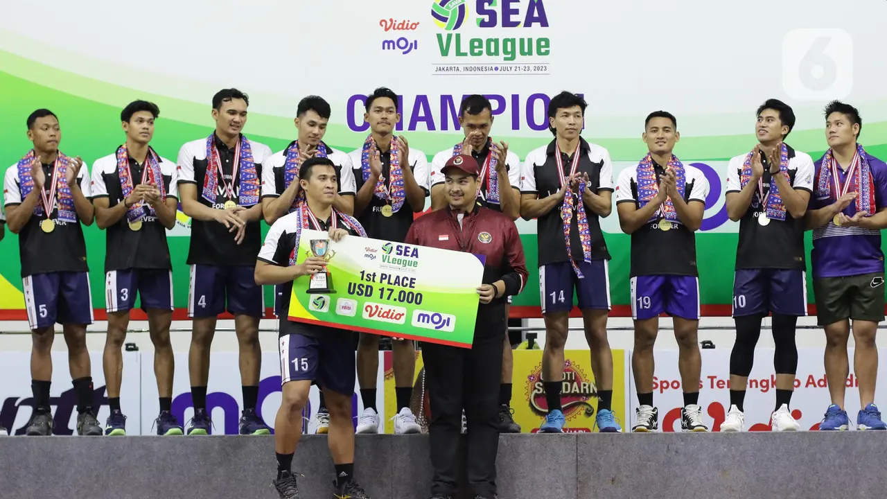 Indonesia Juara Seri 1 Turnamen SEA V League 2023