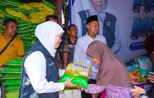 Khofifah Pastikan Stok Bahan Pokok Gresik Aman dan Terjangkau Jelang Idul Fitri 1447 H