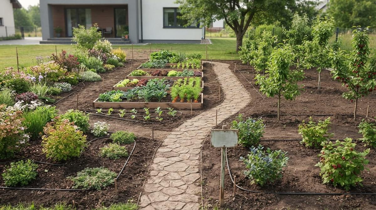 Cara Membuat Taman Rumah Sekaligus Kebun Buah
