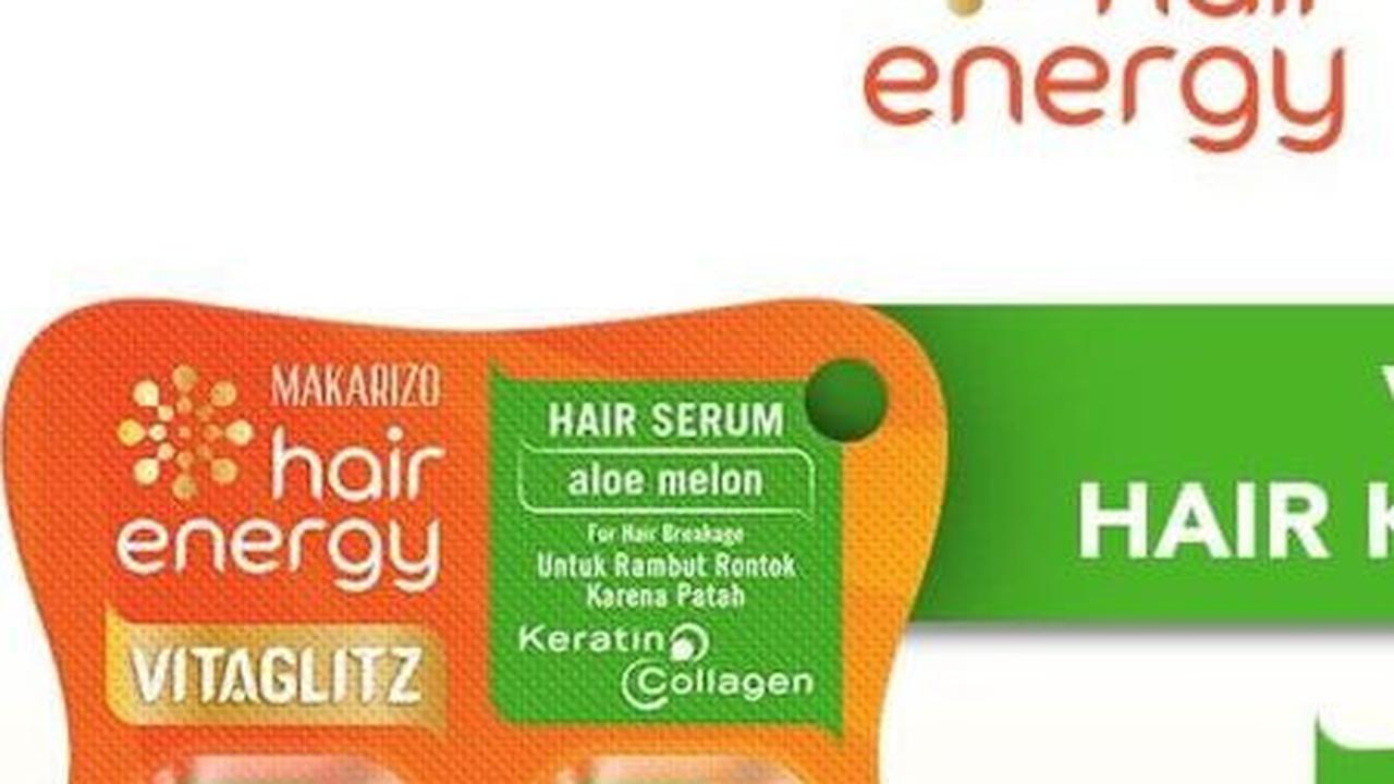 <b>Makarizo Hair Energy Vitaglitz Hair Keratin Serum Aloe Melon</b>