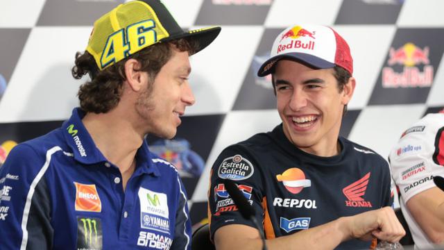 Marquez Berhubungan Baik dengan Rossi (udah)