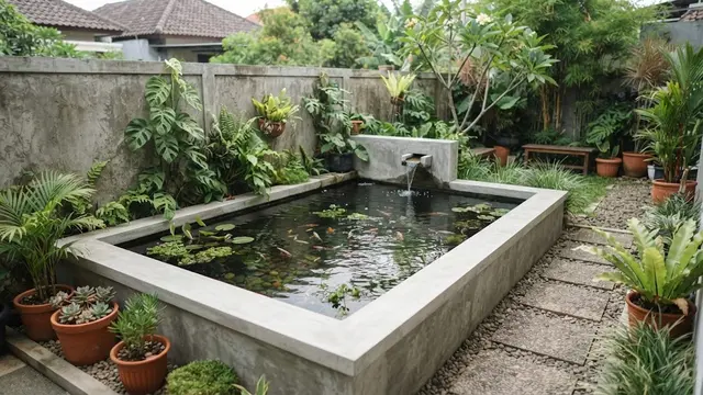 Kolam Berbentuk Persegi Empat