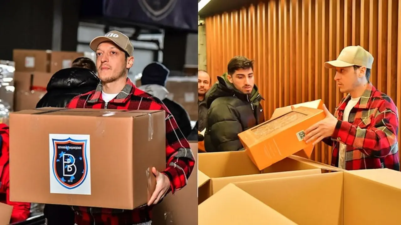 5 Bukti Kepedulian Mesut Ozil untuk Korban Gempa Turki, Turun Langsung Beri Bantuan
