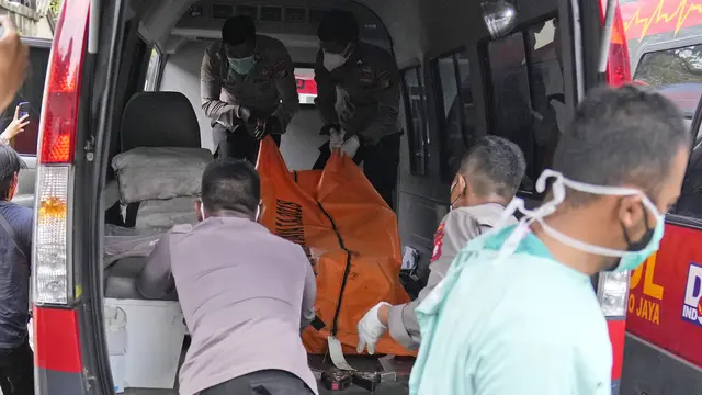 Kantong Jenazah Korban Kebakaran Lapas Tangerang