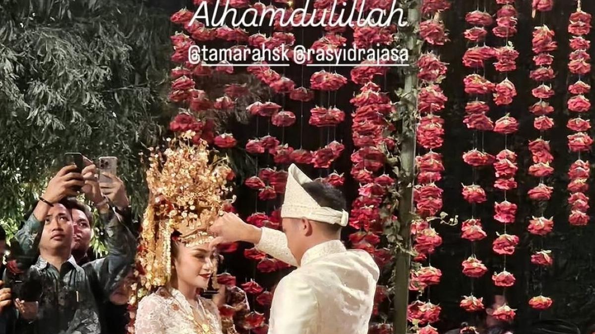 Rasyid Rajasa dan Tamara Kalla Resmi Menikah, Doa Penuh Haru dari Keluarga Curi Perhatian