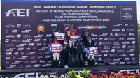 Ferry Wahyu Hadiyanto Juara di Jakarta Horse Show Jumping 2023