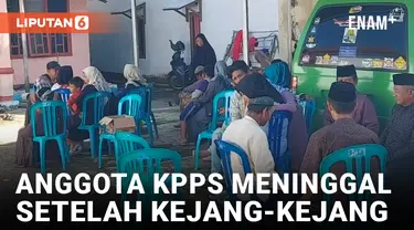 Usai Hitung Suara, Anggota KPPS di Tasikmalaya Meninggal Setelah Alami Kejang-kejang