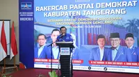 Gelar Rakercab, Demokrat Kabupaten Tangerang Tekankan Pentingnya Kolaborasi