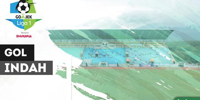 VIDEO: Gol Indah Free Kick Bruno Silva pada Laga PSIS Vs PSMS