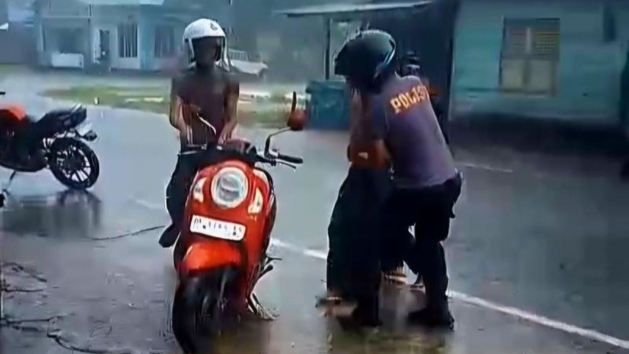 Bikin Warga Resah Semalaman, Begini Kronologi Polres Natuna Amankan Pria Bawa Sajam di Bunguran Timur