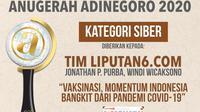 Liputan6.com Raih Anugerah Adinegoro 2020