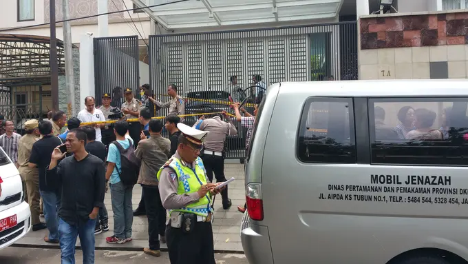 TKP perampokan sadis di Pulomas, Jakarta Timur