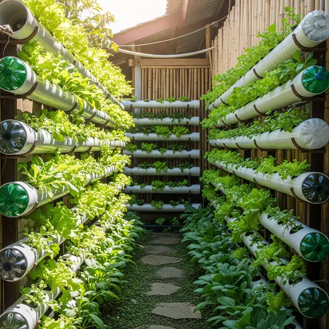 Kebun Sayur untuk Ibu-ibu di Desa Wisata yang Bisa Jadi Daya Tarik (Image by Gemini AI)