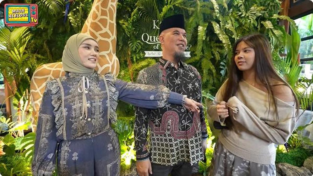 6 Potret Keluarga Al Ghazali-Alyssa Daguise di Gender Reveal, Maia dan Mulan Bertemu Lagi