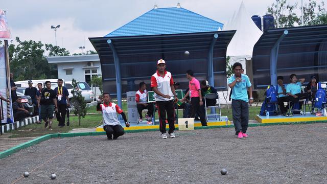 Lima Negara Adu Lempar Pentaque di Anyer Krakatau Culture Festival 2017