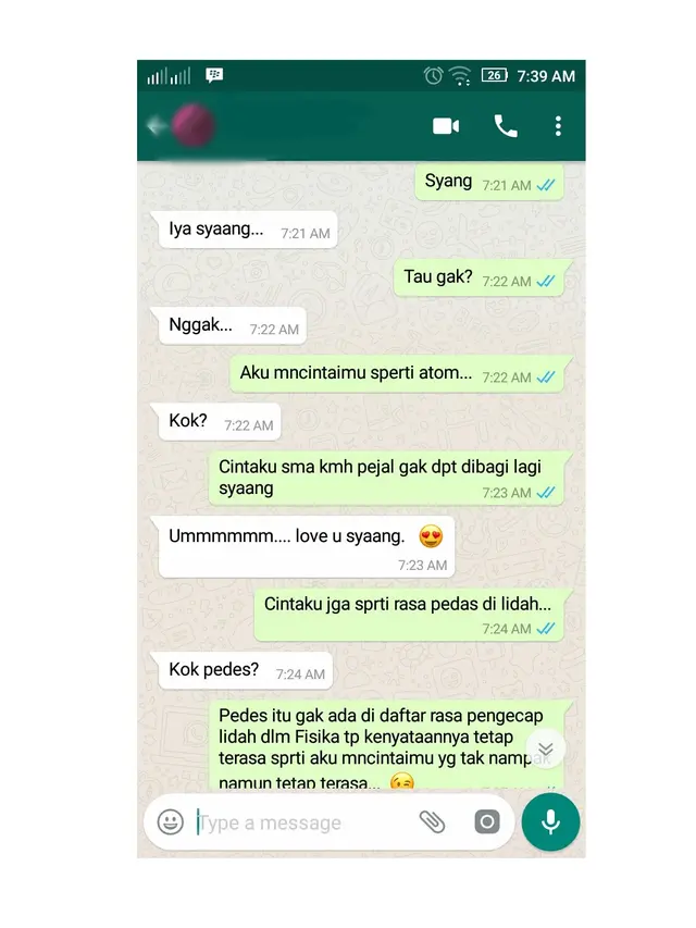 6 Chat Gombalan Anak Fisika ke Gebetan Pakai Rumus Ini Kocak