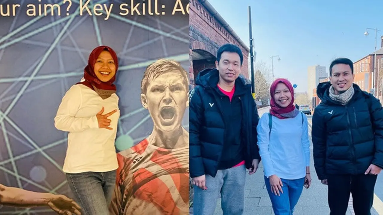 Kini Berada di Inggris, Ini 6 Potret Raeni Anak Tukang Becak Viral Bareng Atlet Bulutangkis