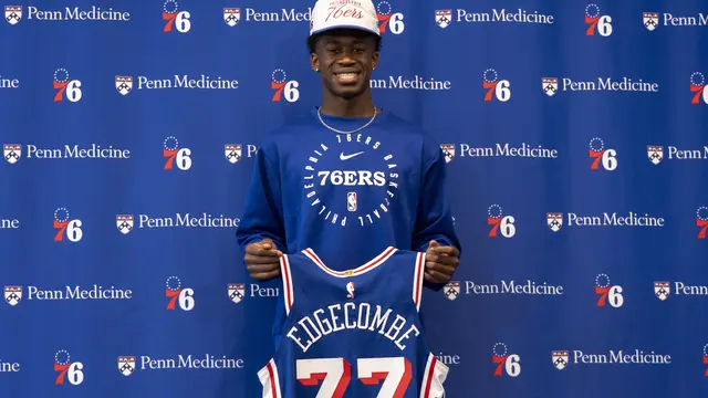 VJ Edgecombe dari Philadelphia 76ers