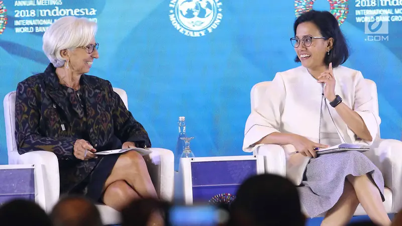 Sri Mulyani dan Bos IMF Bahas Pemberdayan Perempuan di Dunia Kerja