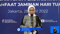Menteri Ketenagakerjaan (Menaker) Ida Fauziyah, mengatakan pekerja tetap dapat mengajukan klaim manfaat Jaminan Hari Tua (JHT) meskipun terdapat terdapat tunggakan pembayaran iuran JHT oleh pengusaha.
&amp;nbsp;
