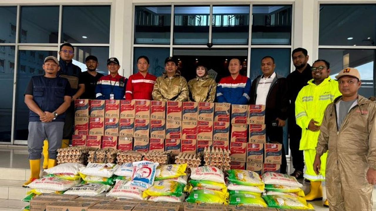 Pertagas Salurkan Bantuan Banjir dan Jaga Pasokan Energi di Aceh-Sumatera