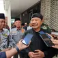 Pj. Bupati Garut Barnas Adjidin, selepas evaluasi Penyelenggara Haji dan Tasyakur Binni'mah tingkat Kabupaten Garut Tahun 2024 M/1445 H, Kamis (1/8/2024). (Liputan6.com/Jayadi Supriadin)